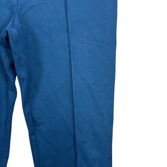 Sanctuary Lana Flare Ponte Knit Pants Blue Jewel NWT Stretch Pull On sz Large - Picture 6 of 16